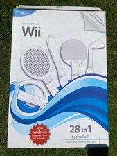 WII 28 in 1 Sports Pack - opened, missing some parts