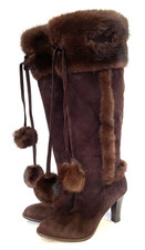 BALLY 'Binnie' Mink Trimmed
