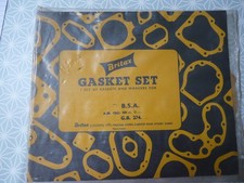 BSA A50 gasket set incomplete