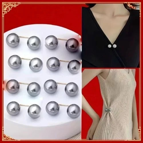 8pcs pearl brooch waist pins - brooch, &