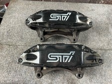 2016 SUBARU IMPREZA GV STI PAIR BREMBO 4 POT FRONT BRAKE CALIPERS