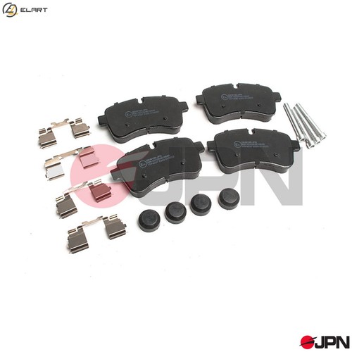 Brake pad set disc - set,