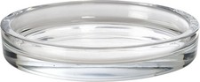 4in (11cm) Clear Glass Round