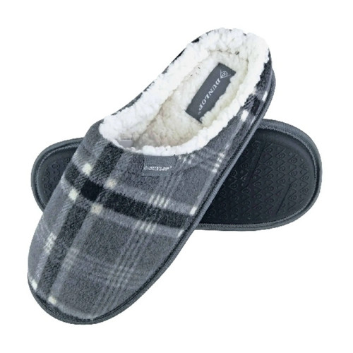 Mens fleece lined mule - mens,