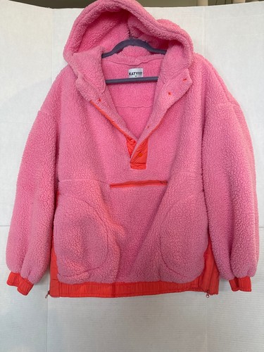 Katydid pink sherpa fleece - sherpa,