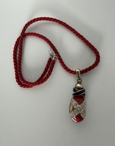 Sterling silver red white and - sterling,