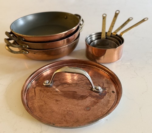 Vintage copper cookware job - copper,