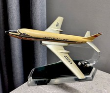 Vintage USSR Plane Model Space Age Desk Souvenirs Aeroflot Metal Model