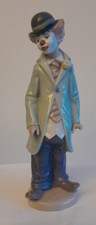 Lladro Circus Clown Figurine 'Circus Sam', 5472, no violin