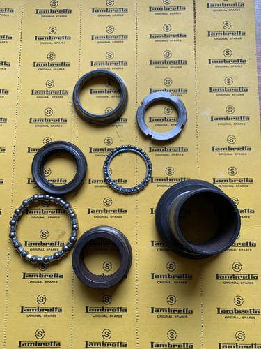 Lambretta fork bearing set - lambretta,