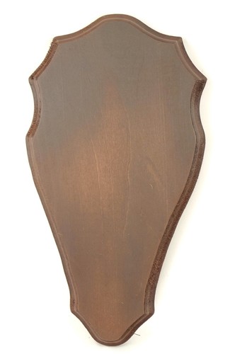 Wooden base shield trophy - base,