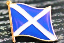 SCOTLAND Scottish Metal Flag