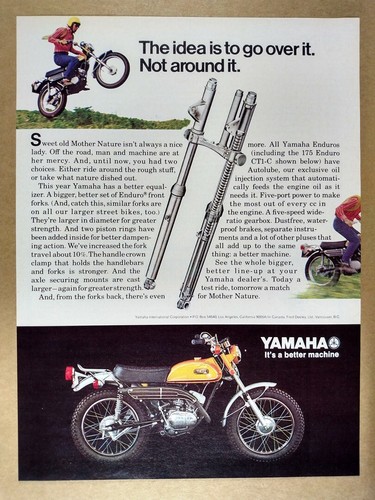 1971 yamaha 175 enduro ct1 - 175,