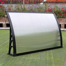 Door Canopy Awning Shelter Front Back Porch Outdoor Shade Patio Roof Rain Cover