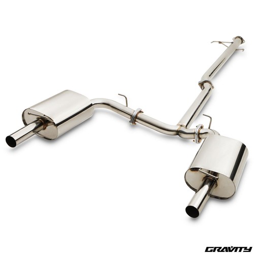 Stainless cat back - stainless,