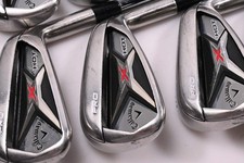 Callaway X Hot Pro Irons / 4-PW / Regular Flex Project X Flighted 95 Shafts