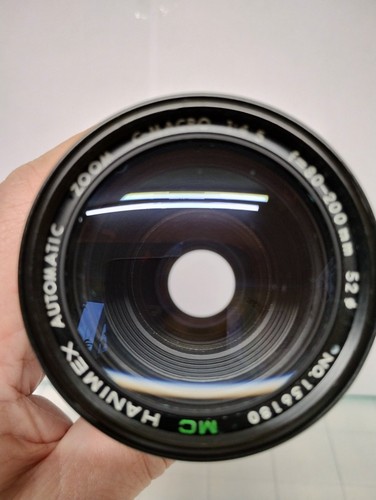 Hanimex 200mm zoom macro - 80-200mm, zoom/macro