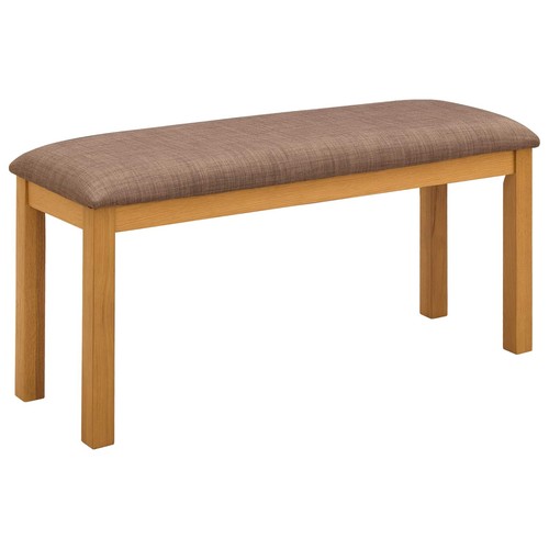 Dining bench solid oak - bench,
