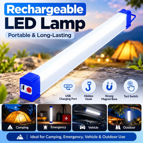 Rechargeable led tube light - rechargeable,
