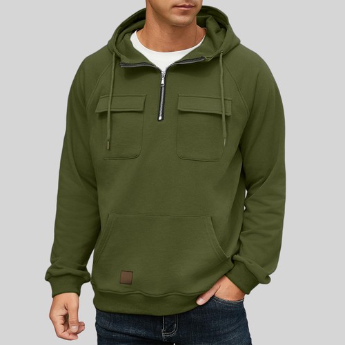 Mens fleece lined - fleece, sweatshirt