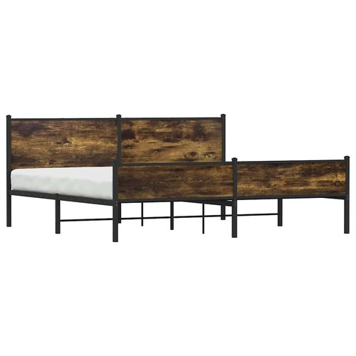Metal bed frame with - metal,