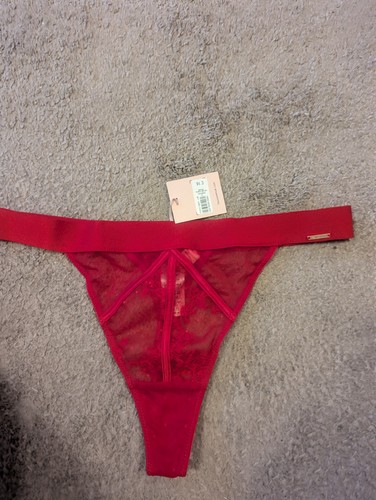 Boux avenue red tanga thong - ,