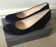 John Lewis Dark Navy Suede