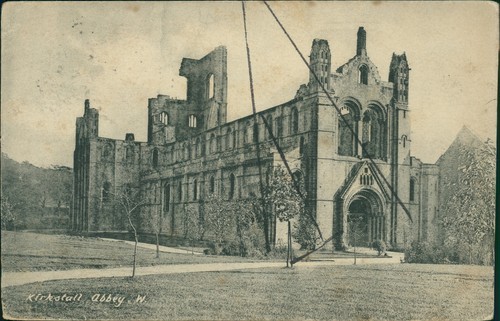 Kirkstall abbey west 1903 - abbey,
