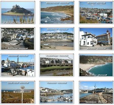 Various Cornwall - 96 x 67mm