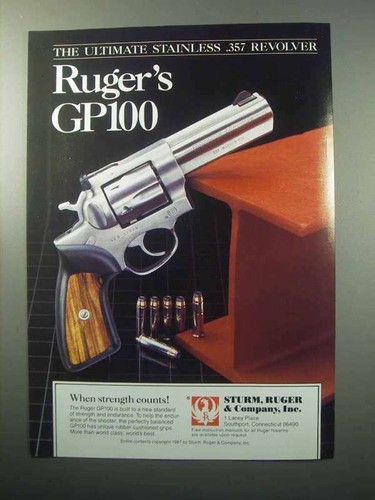 1988 ruger gp100 - gp100, revolver