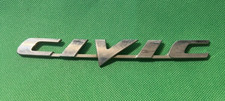 HONDA CIVIC  - VINTAGE  CAR BADGE / EMBLEM - 175 X 25  MM