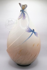 Franz Porcelain Dragonfly Vase