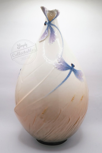 Franz porcelain dragonfly - porcelain,