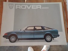 M9533 XX - ROVER 2000 SD1 BROCHURE LEAFLET