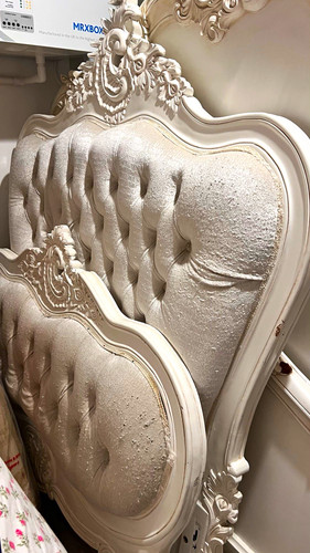 White double baroque rococo - double,