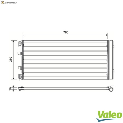 Condenser air conditioning - condenser,