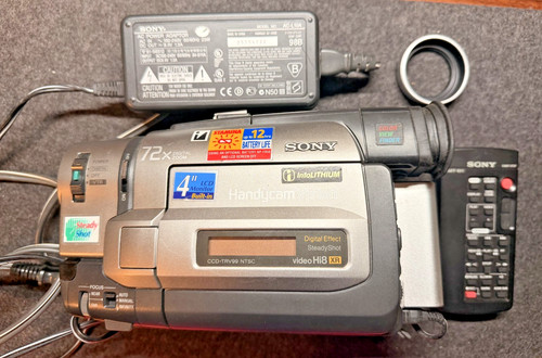 Sony handycam ccd trv99 - sony, handycam,