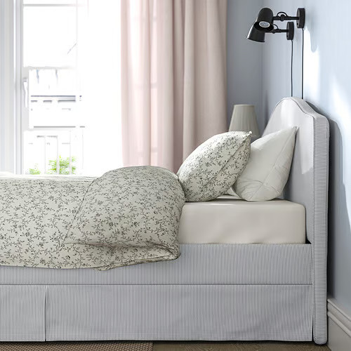 Ikea ramnefjall king bed frame - ramnefjall,