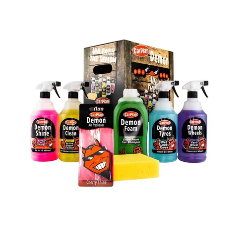 Demon car cleaning kit - demon,
