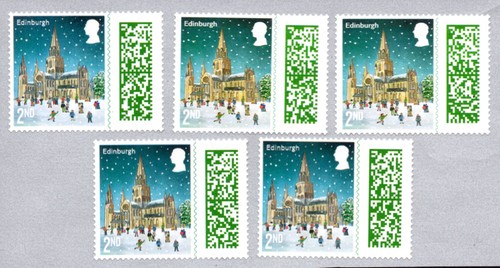 Barcoded 2nd class used - 50,