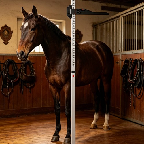 Horse height measuring stick - height,