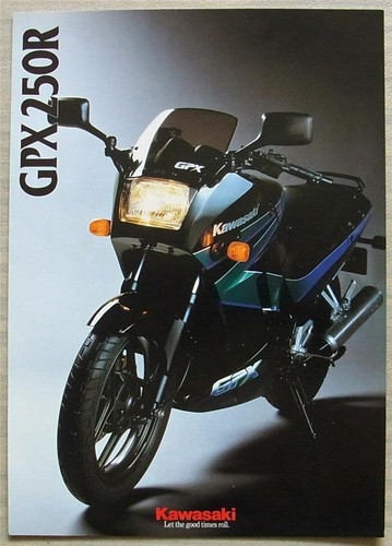 Kawasaki gpx250r motorcycle - kawasaki,