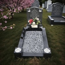 Adult, Grave edging set 4 Foot