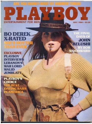 Playboy july 1984 derek - bo,