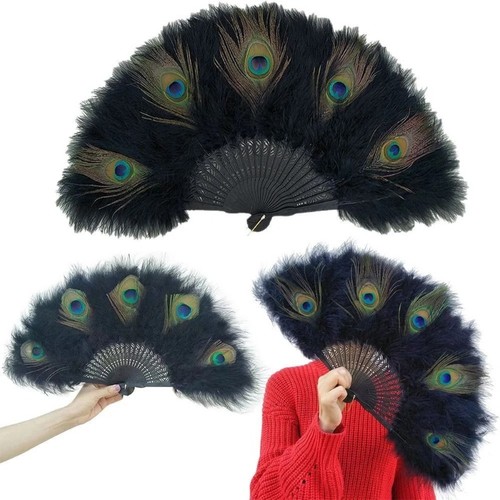 Portable peacock feather - portable,