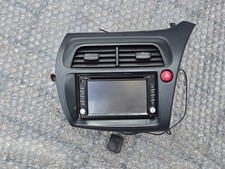 HONDA CIVIC TYPE R S FN2 MK8 DOUBLE DIN RADIO + DVD + GPS NAVIGATION + FASCIA 