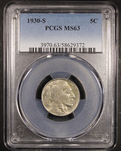 1930 buffalo nickel 5c - buffalo,