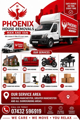 Man and van hire - man,