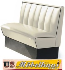 HW-120W American Diner Bench Seat Diner Benches Furniture 50's USA Style Catering