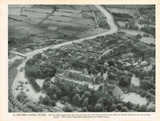 Arundel Castle Sussex Aerial